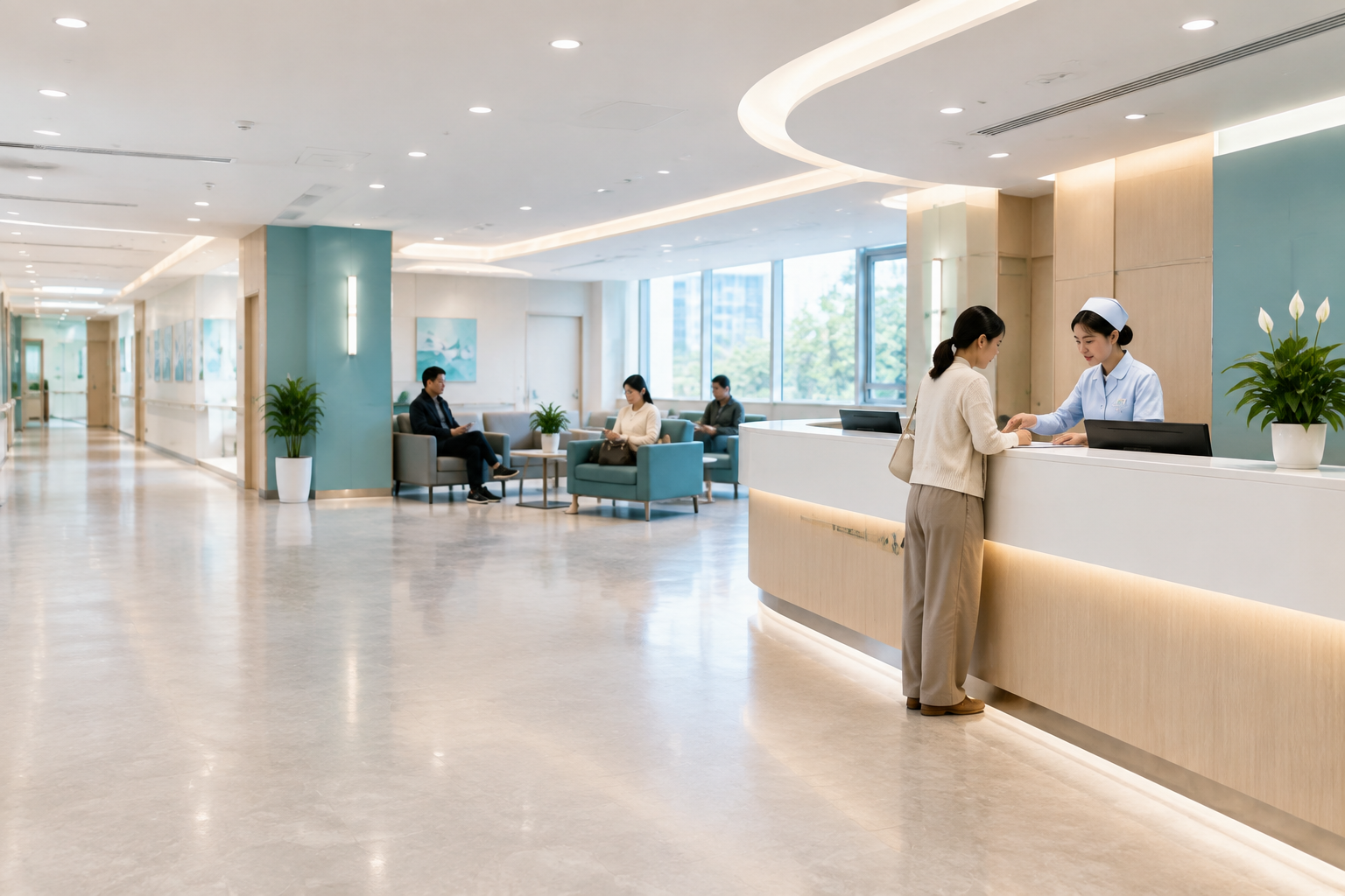 医院导诊环境展示